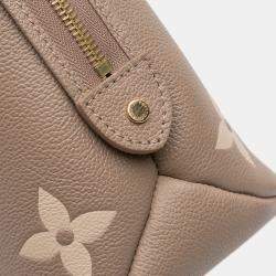 مملوكة مسبقًا Louis Vuitton Brown Bicolor Monogram Empreinte Giant Petit Palais
