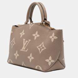 مملوكة مسبقًا Louis Vuitton Brown Bicolor Monogram Empreinte Giant Petit Palais