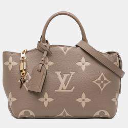 مملوكة مسبقًا Louis Vuitton Brown Bicolor Monogram Empreinte Giant Petit Palais
