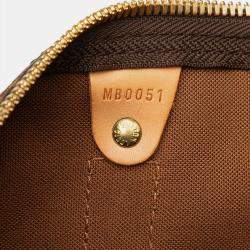 Pre Owned حقيبة لوي فيتون مونوغرام بنية كييبول باندولير 60