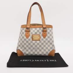 مملوكة مسبقًا Louis Vuitton Hampstead PM Damier Azur Bag