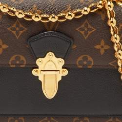 Pre Owned حقيبة لويس فيتون فيكتوار قماش مونوغرام أزرق بحري