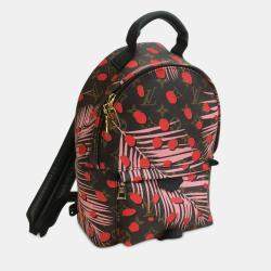 Pre Owned Louis Vuitton Brown Monogram Jungle Dots Palm Springs PM