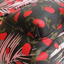 Pre Owned Louis Vuitton Brown Monogram Jungle Dots Palm Springs PM