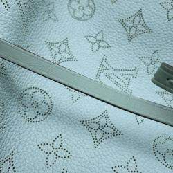 Pre Owned Louis Vuitton Blue Monogram Mahina Muria