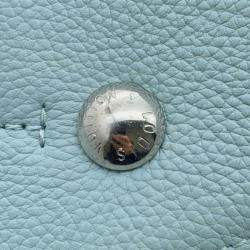 Pre Owned Louis Vuitton Blue Monogram Mahina Muria