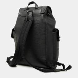 مملوكة مسبقًا Louis Vuitton Black Epi Christopher Backpack PM