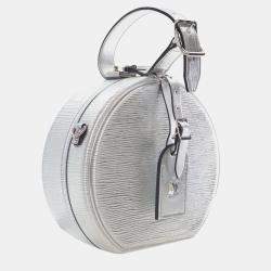 مملوكة مسبقًا Louis Vuitton Silver Epi Petite Boite Chapeau