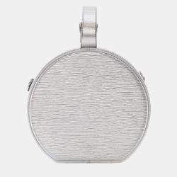 مملوكة مسبقًا Louis Vuitton Silver Epi Petite Boite Chapeau