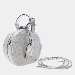 مملوكة مسبقًا Louis Vuitton Silver Epi Petite Boite Chapeau