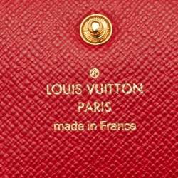 Pre Owned Louis Vuitton Emilie Damier Ebene Canvas Long Wallet