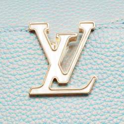 مملوكة مسبقًا Louis Vuitton Capucines BB Blue Iridescent Taurillon Leather Top Handle Bag
