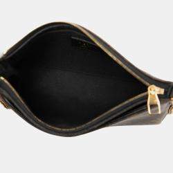 مملوكة مسبقًا حقيبة كلاتش لويس فيتون بالاس مونوغرام بني وأسود