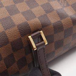 Pre Owned حقيبة لوي فيتون بابيلون 26 قماش داميير إبين بني للكتف