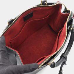 مملوكة مسبقًا Louis Vuitton Petit Palais PM Black Monogram Empreinte Leather Shoulder Bag