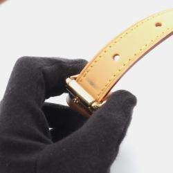 مملوكة مسبقًا Louis Vuitton Menilmontant PM Brown Monogram Canvas Leather Crossbody Bag