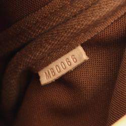 Pre Owned Louis Vuitton Saumur 30 Brown Monogram Canvas Shoulder Bag