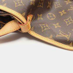Pre Owned Louis Vuitton Saumur 30 Brown Monogram Canvas Shoulder Bag