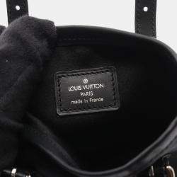 مملوكة مسبقًا Louis Vuitton Bucket Black Monogram Satin Shoulder Bag