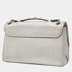 Pre Owned حقيبة لوى فيتون فضية ميتاليكية كوير بلوم إكوم فيري تشين