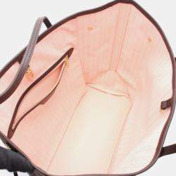 مملوكة مسبقًا Louis Vuitton Neverfull MM Damier Ebene Canvas Tote Bag