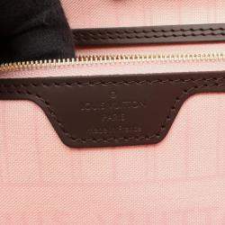 مملوكة مسبقًا Louis Vuitton Neverfull MM Damier Ebene Canvas Tote Bag