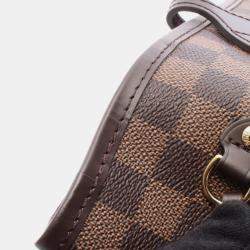 مملوكة مسبقًا Louis Vuitton Neverfull MM Damier Ebene Canvas Tote Bag