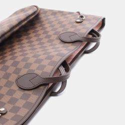 مملوكة مسبقًا Louis Vuitton Neverfull MM Damier Ebene Canvas Tote Bag