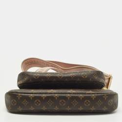 Pre Owned حقيبة متعددة الجيوب لوي فيتون روز باليرين كانفاس مونوجرامي