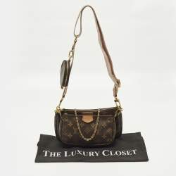 Pre Owned حقيبة متعددة الجيوب لوي فيتون روز باليرين كانفاس مونوجرامي