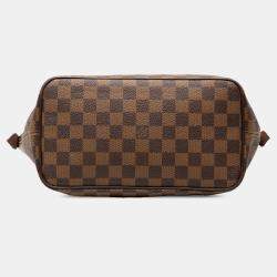 مملوكة مسبقًا Louis Vuitton Brown Damier Ebene Saleya PM