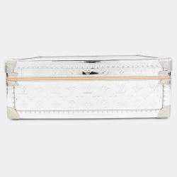 Pre Owned حقيبة لويس فيتون كوتيفيل مرآة مونوغرام فضي مقاس 40