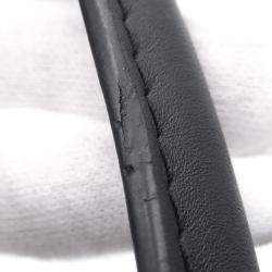 Pre Owned Louis Vuitton On My Side Noir Monogram Calf Leather Size Mm