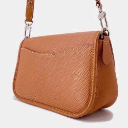 Pre Owned حقيبة لوي فيتون بوسي إن إم جلد إبي ذهبي