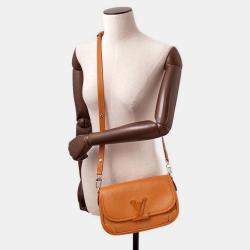 Pre Owned حقيبة لوي فيتون بوسي إن إم جلد إبي ذهبي