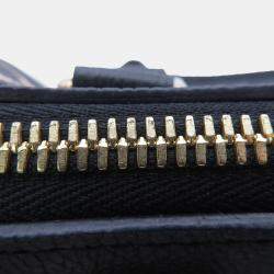 مملوكة مسبقًا Louis Vuitton Speedy Bandouliere Black Bicolor Monogram Empreinte Leather Size 25