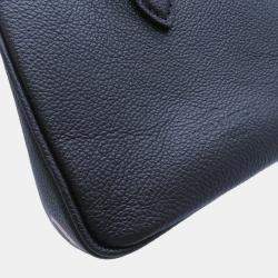 مملوكة مسبقًا Louis Vuitton Speedy Bandouliere Black Bicolor Monogram Empreinte Leather Size 25