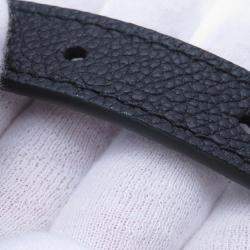 مملوكة مسبقًا Louis Vuitton Speedy Bandouliere Black Bicolor Monogram Empreinte Leather Size 25