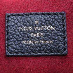 مملوكة مسبقًا Louis Vuitton Speedy Bandouliere Black Bicolor Monogram Empreinte Leather Size 25