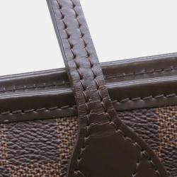 مملوكة مسبقًا Louis Vuitton Neverfull Brown Damier Ebene Canvas Size Pm