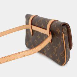 Pre Owned Louis Vuitton Pochette Murrell Brown Monogram