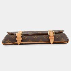 Pre Owned Louis Vuitton Pochette Murrell Brown Monogram