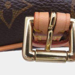 Pre Owned Louis Vuitton Pochette Murrell Brown Monogram