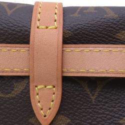 Pre Owned Louis Vuitton Pochette Murrell Brown Monogram