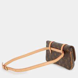 Pre Owned Louis Vuitton Pochette Murrell Brown Monogram
