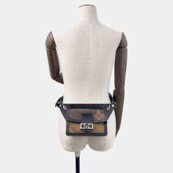 مملوكة مسبقًا حقيبة خصر بوم لويس فويتون دوفين نوار مونوغرام جاينت ريفيرس