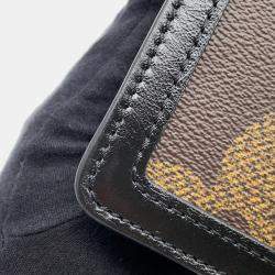 مملوكة مسبقًا حقيبة خصر بوم لويس فويتون دوفين نوار مونوغرام جاينت ريفيرس