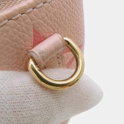 مملوكة مسبقًا حقيبة بومباج لوي فيتون ميني بنفسجي ثنائي اللون نقش المونوجرام جلد انتمبريتي