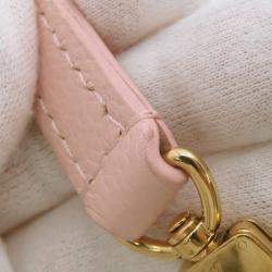 مملوكة مسبقًا حقيبة بومباج لوي فيتون ميني بنفسجي ثنائي اللون نقش المونوجرام جلد انتمبريتي