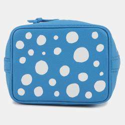 Pre Owned Louis Vuitton Lv Yk Nano Noe Blue/White Monogram Empreinte Leather Infinity Dot